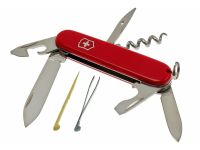 Нож перочинный Victorinox Tourist, сталь X55CrMo14, рукоять Cellidor®, красный