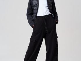 Брюки трикотажные для девочек