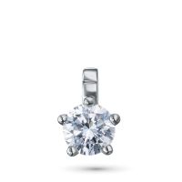 Классическая подвеска из серебра э0612пд05220201_white