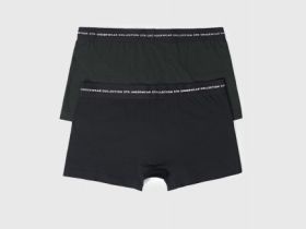 Трусы-транки с низкой посадкой, 2 шт., Зеленый