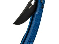 Складной нож SRM Retreiver 9201, сталь 8Cr13MOV Blackwash, рукоять Blue FRN