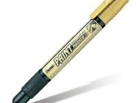 Маркер перманентный Pentel "Paint" 4,6 мм, с круглым наконечником, серебрянный
