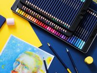 Набор карандашей цветных Finenolo 48 цветов в металлическом пенале