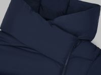 Стеганый пуховик с натуральным пухом