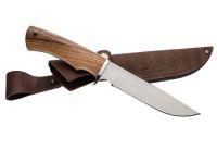 Туристический нож Осетр, сталь 65х13, рукоять орех