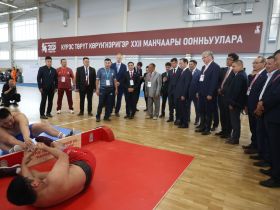 Крупнейший спортивный объект в сельской местности Якутии открыли в селе Ытык-Кюель