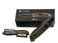 Складной нож Калашников НК-1, сталь AUS-8, рукоять G10, олива