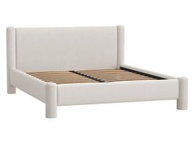 Кровать Ассоль 180 Букле Молочный