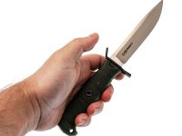 Тактический нож Kizlyar Supreme Combat SW, сталь AUS-8, рукоять кратон, оливковый
