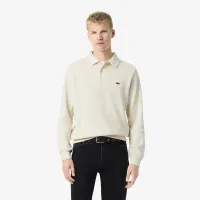 Мужская толстовка Lacoste с воротником-поло из хлопка