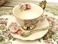 Fanquare Чайный сервиз на 6 человек 15 предметов Rose Flowers English Fanquare