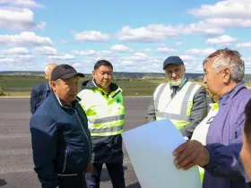 Дорога в Кангалассы ремонтируется с опережением графика