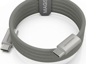 Кабель Magssory USB-C, 2.4м, 60Вт титан
