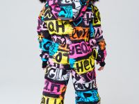 Комбинезон текстильный с полиуретановым покрытием для девочек