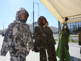 На главной площади Якутска чествовали ветеранов боевых действий