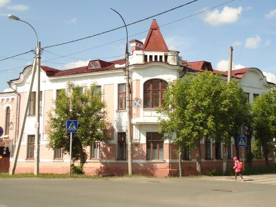 Дом, в котором размещались уездные комитеты  РКП, РКСМ