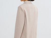 Однобортный пиджак, Бежевый