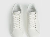 Кеды из натуральной кожи, Белый