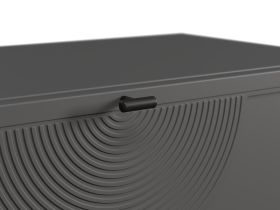 Комод Монсон 80x82 Графитовый