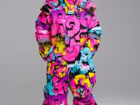 Комбинезон текстильный с полиуретановым покрытием для девочек