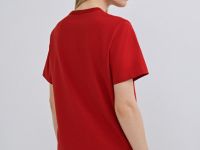 Футболка с принтом, Красный