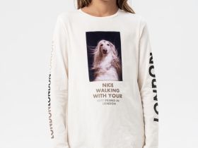 Джемпер трикотажный для девочек (футболка с длинными рукавами)