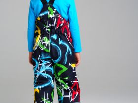 Комплект текстильный с полиуретановым покрытием для мальчиков: куртка, полукомбинезон