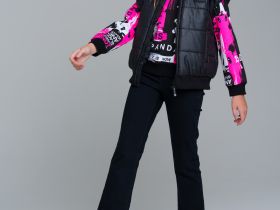 Толстовка трикотажная для девочек