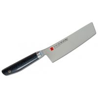 Нож кухонный Накири Kasumi VG-10 Pro 17 см, сталь VG-10, рукоять искусственный мрамор