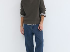 Свободные джинсы Baggy, Синий