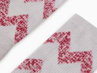 Носки из хлопка с узором