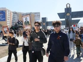 Фото. В Якутске акция «Бессмертный полк» собрала более 50 тысяч человек