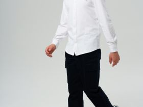 Сорочка трикотажная для мальчиков (regular fit)