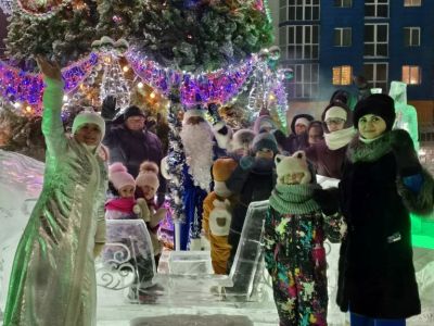В АО «АК «ЖДЯ» зажгли главный символ нового года