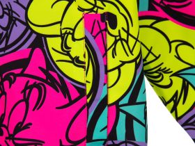 Куртка текстильная с полиуретановым покрытием для девочек (ветровка)