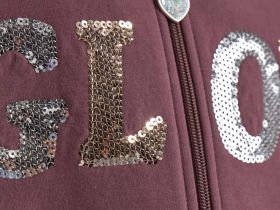 Толстовка на молнии для девочки