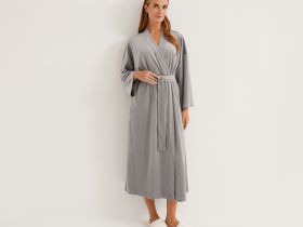 Халат Lusso, серый