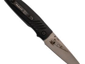 Складной нож Mr.Blade "SHOT" автограф, сталь D2, рукоять G10