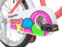 Детский велосипед Novatrack Candy 16, год 2023, цвет Белый