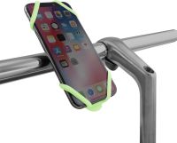 Универсальный держатель смартфона на руль Bone Bike Tie 2 2 4"- 6.5" люминесцентный (зеленый)