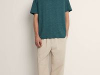 Поло из хлопка с цветочным принтом