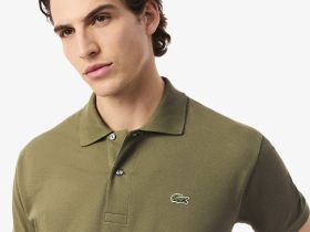 Мужское поло Lacoste L1212 классического кроя