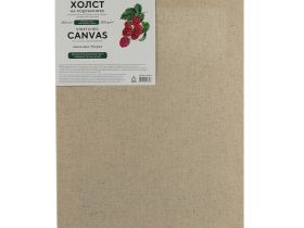 Холст грунтованный на подрамнике "Ладога" 30х40 см, 280 г, 55% лён, 45% хлопок, прозрачный акриловый