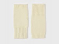 Вязаные митенки, Бежевый