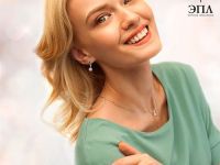 Кольцо из желтого золота с бриллиантами э0301кц04153600