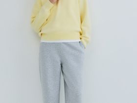 Брюки О-силуэта, Серый