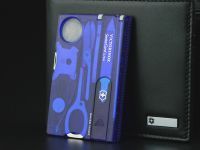 Швейцарская карта Victorinox SwissCard Lite, сталь X50CrMoV15, рукоять ABS-Пластик, синий