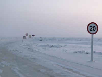 В Якутии функционируют 44 ледовые переправы