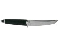 Нож с фиксированным клинком Cold Steel Master Tanto, сталь VG-10 San Mai, рукоять кратон, черный