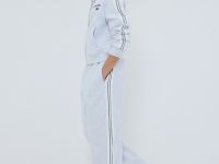 Толстовка на молнии для девочек, Белый